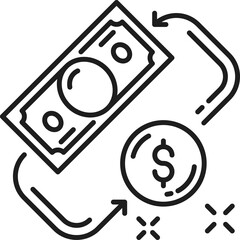 Exchange of money payments, savings and investment