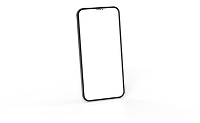Modern frameless smartphone Mock up
