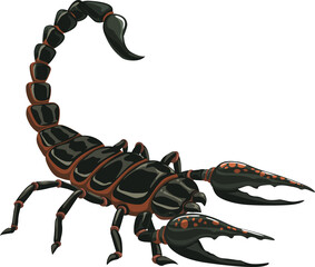 Scorpion icon, insect pest control extermination