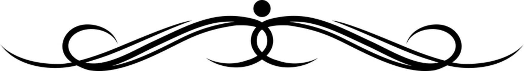 Paragraph breaker, vector divider or separator