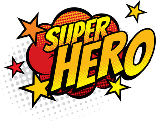 Boom bang colorful superhero symbol isolated icon © Vector Tradition