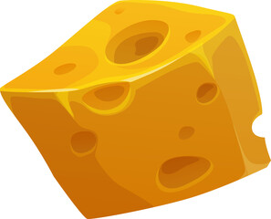 Swiss cheese Emmental dairy food of cows milk