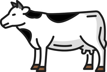 Alpine cow farm cattle heifer livestock animal