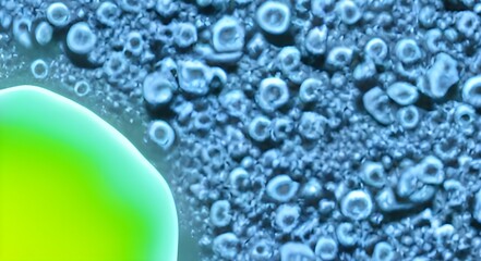 Virus illustration. Dangerous virus. Medical illustration. Biohazard. 3d illustration. A high resolution.