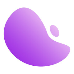 Abstract Gradient Blob Shape