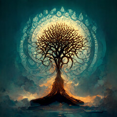 Tree of Life as spiritual art
