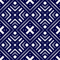 Seamless pattern flower with mandala, vintage decorative elements, vintage decorative elements illustration, Ethnic mandala with colorful tribal ornaments