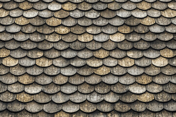 Wood Shingles weathered wooden shingles of old house texture 