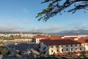 historic houses for Army officers at Fort Mason, San Francisco