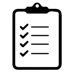 Clipboard Checklist (vector)