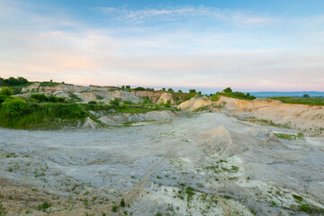 Quarry at Blazovce village in northern Slovakia.