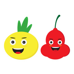 cute and unique food illustration