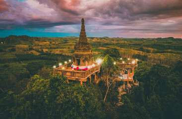 Thamma Park or Dharma park Ban Khao Na Nai, temple complex in Surat Thani, Thailand