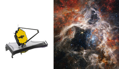 James Webb Space Telescope displays the Tarantula Nebula star-forming region in a new light....