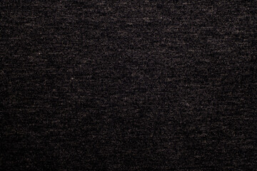 Black fabric texture as background