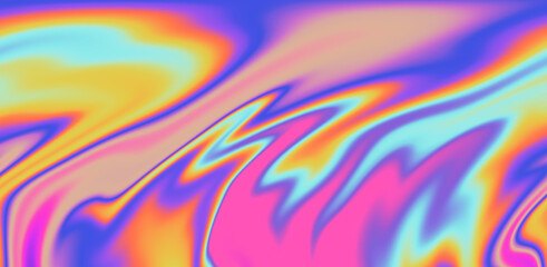 Groovy psychedelic background with colorful paint stains.