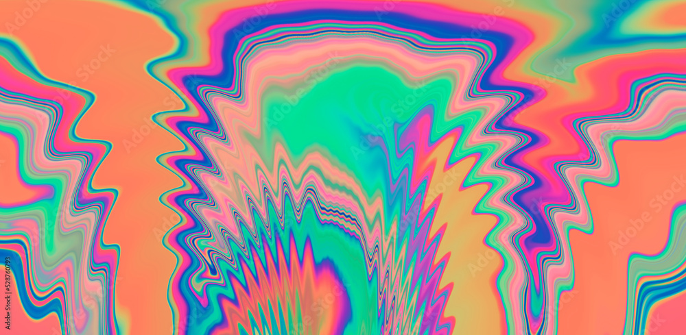 Poster abstract background with colorful fluid ink and paint stains. marbling ebru psychedelic texture.