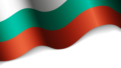 EPS10 Vector Patriotic heart with flag of Bulgaria.