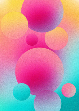 Colourful grainy gradient background texture