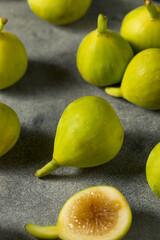Raw Green Organic Figs