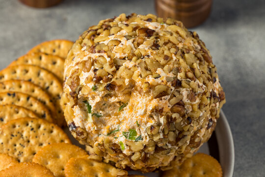 Homemade Creamy Cheese Ball Appetizer