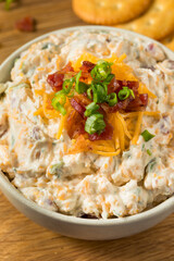 Homemade Creamy Bacon Crack Dip