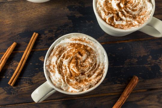 Warm Pumpkin Spice Latte