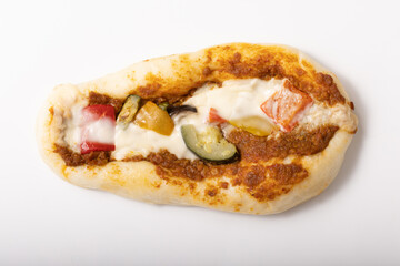 イタリアン野菜とキーマカレー