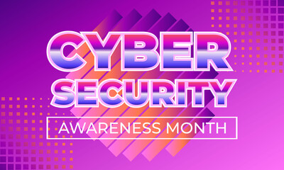 National Cyber Security Awareness Month (NCSAM) in October. Is a collaboration between government and private industry to raise awareness about digital security. 
