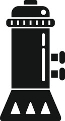 Maintenance pool pump icon simple vector. Water equipment. Outdoor swim