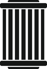 Pool filter icon simple vector. Water cleaning. Summer repair