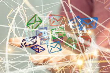 Mail Communication Connection message to mailing