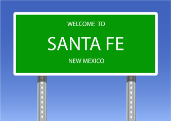 Welcome-Santa Fe, New Mexico, United States