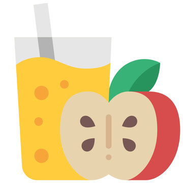 Apple Cider Flat Icon