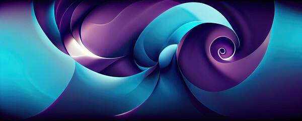 Purple hypnotic abstract lines wallpaper background design - obrazy, fototapety, plakaty