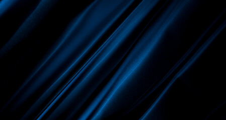blue bent metal sheet with visible texture. background