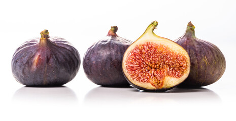 Fig fruits. Isolate on white background