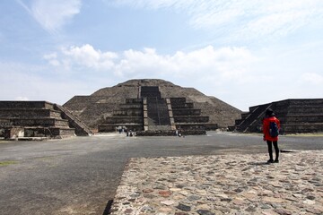 tourists in the ancient city