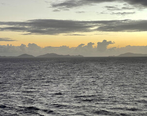 Great Sunset in St Kitts