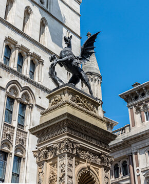 The City of London Temple Bar Monument Griffin
