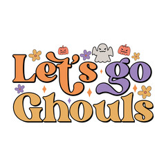 Let's Go Ghouls, Retro design