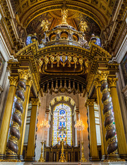 Obraz premium Christopher Wren's St. Paul's Cathedral Main Altar in London