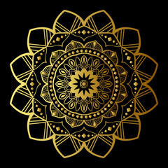 Luxury Ornamental Mandala Design Illustration