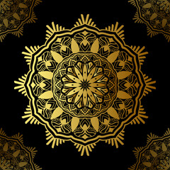 Luxury Ornamental Mandala Design Illustration