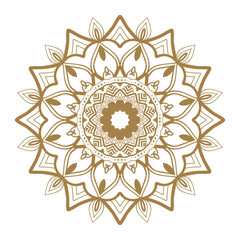 Luxury Ornamental Mandala Design Illustration
