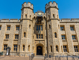 Fototapeta na wymiar The Tower of London The Crown Jewels in London