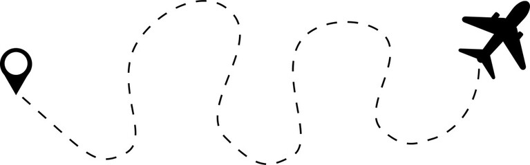 airplane design illustration isolated on transparent background 