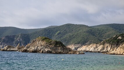 Fototapeta premium view from the sea