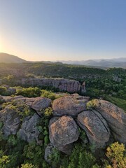 landscape in the morning