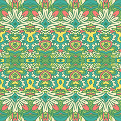 Tribal vintage abstract geometric ethnic boho seamless pattern ornamental